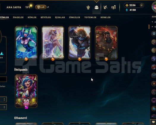 EUW 220LV - 2336RP - 256SKIN - MAİNLİK - FULL HERO