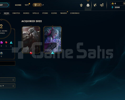 EUW Unranked | 2 Kostüm - 24 Hero | LoL Hesap