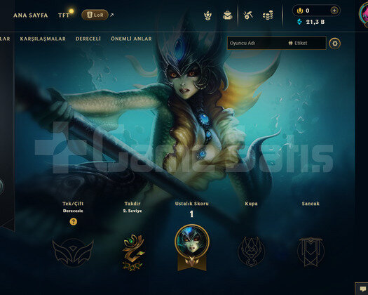 EUW Unranked | 26 Hero | LoL Hesap