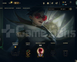 EUW Geçen Sezon Zümrüt | 6 Kostüm - 30 Hero| LoL H