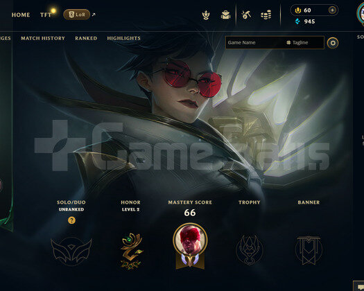 EUW Geçen Sezon Zümrüt | 6 Kostüm - 30 Hero| LoL H