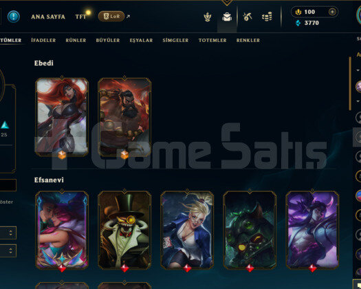 TR Yelpaze/Vandal /42 kostüm lol /Mainlik
