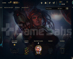 EUW Geçen Sezon Plat | 3 Kostüm - 23K Mö | LoL He