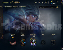 EUW 78 LEVEL HANDMADE FRESH MAİLLİ HESAP!!