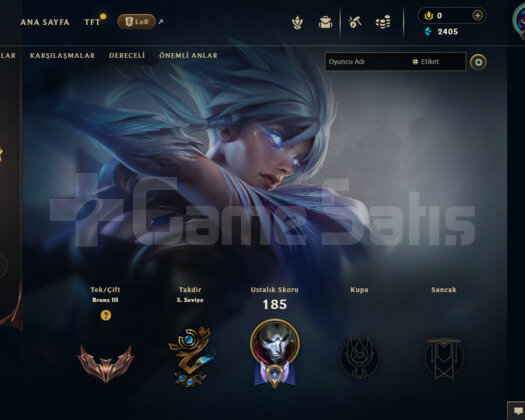 EUW 78 LEVEL HANDMADE FRESH MAİLLİ HESAP!!