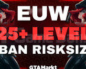 EU 25+ Seviye LOL Fresh Hesap GARANTİLİ