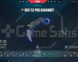 VALORANT ÖNCEKİ SEZON ELMAS RGX KARAMBİTLİ HESAP