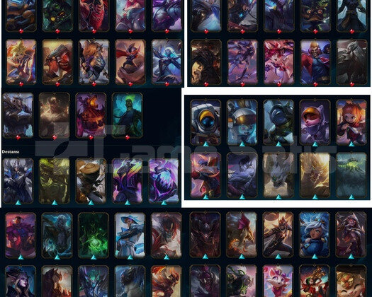 TR 372 Skin | 325 Renk Paketli | 520LvL | Gold 1