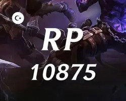 League of Legends 10875 RP