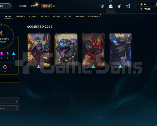 EUW Geçen Sezon Plat | 4 Kostüm - 26 Hero | LoL He