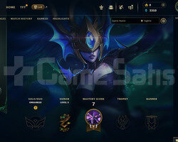 EUW Geçen Sezon Zümrüt | 1 Kostüm - 26 Hero | LoL