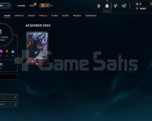 EUW Unranked | 1 Kostüm - 22 Hero | LoL Hesap
