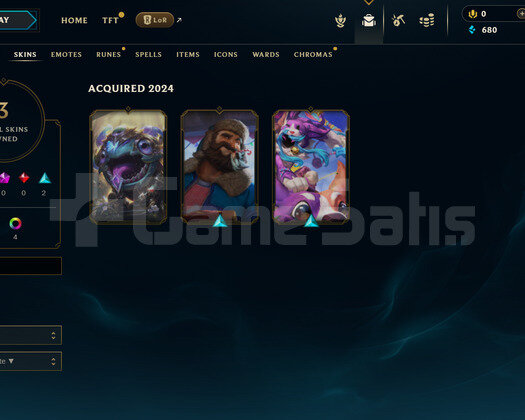 EUW Geçen Sezon Plat | 3 Kostüm - 30 Hero | LoL He