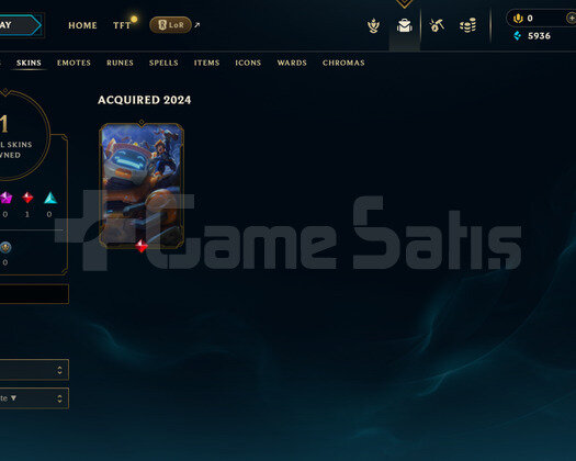 EUW Bronz 2 | 1 Kostüm - 32 Hero | LoL Hesap