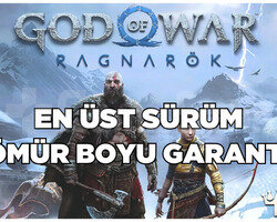 God of War Ragnarök +2 Oyun & Ömür Boyu Garanti