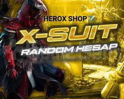 X-SUIT +++ASLA BOŞ YOK DOPDOLU RANDOM PUBG