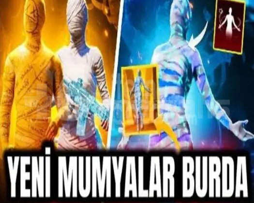 DOPDOLU  MUMYA ÖZEL STOK VİPP PAKET PUBG RANDOM