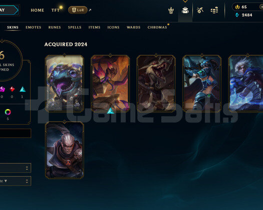 EUW Geçen Sezon Zümrüt | 6 Kostüm - 26 Hero | LoL