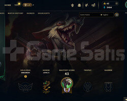 EUW Geçen Sezon Zümrüt | 6 Kostüm - 26 Hero | LoL
