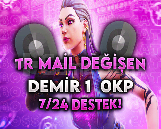 TR - DEMİR 1 0 KP - MAİL DEĞİŞEN - ULTRA DÜŞÜK MMR