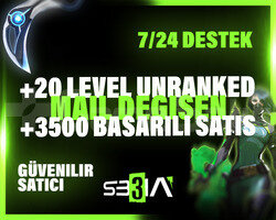 KESİN V.I.P RANKED READY MAİL DEĞİŞEN HESAP