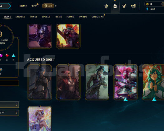 EUW Silver 1 | 8 Kostüm - 31 Hero | LoL Hesap