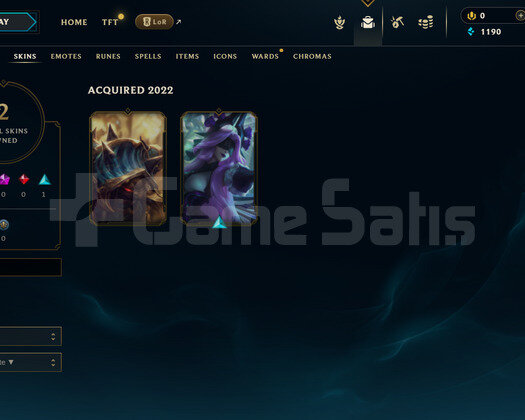 EUW Unranked | 2 Kostüm - 41 Hero | LoL Hesap