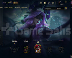 EUW Unranked | 2 Kostüm - 41 Hero | LoL Hesap