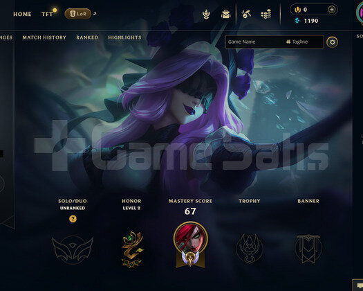 EUW Unranked | 2 Kostüm - 41 Hero | LoL Hesap