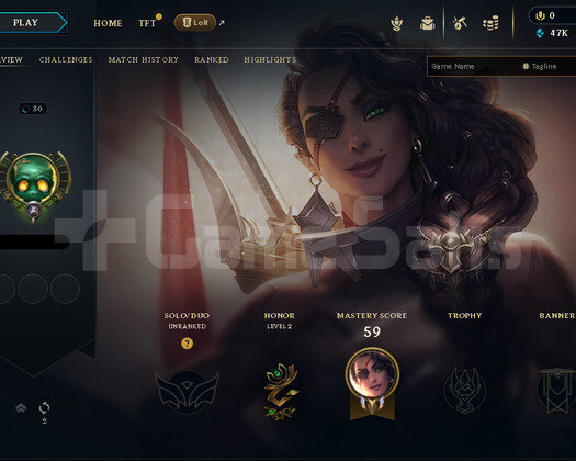 EUW 47.070 M.Ö / 30 LEVEL /HANDMADE/ MAİL ONAYSIZ