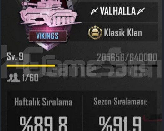 9.3 SEVİYE İSİM AKTİF KLAN JET HIZINDA TESLİMAT