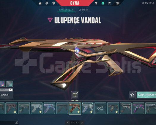11 VANDAL 8 PHANTOM 9 BIÇAKLI MAİNLİK ACC!