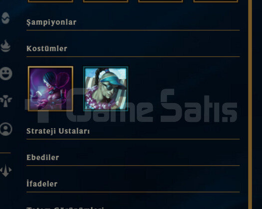 30 LVL UNRANKED HESAP