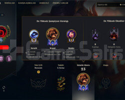 30 LVL UNRANKED HESAP