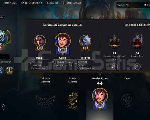 EUW 2017 KURULUM 28 LVL HANDMADE
