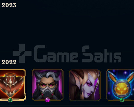 2022 KURULUM 31 LVL 33 ŞAMPİYON LOL HESABI