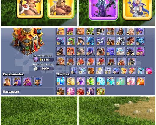 COC TH 16 MAX + MAX | 256 LEVEL