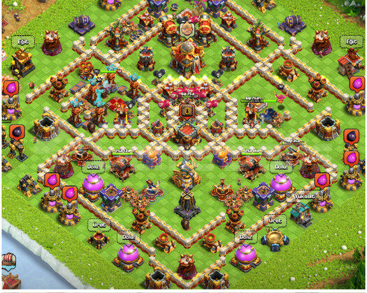 COC TH 16 MAX + MAX | 256 LEVEL