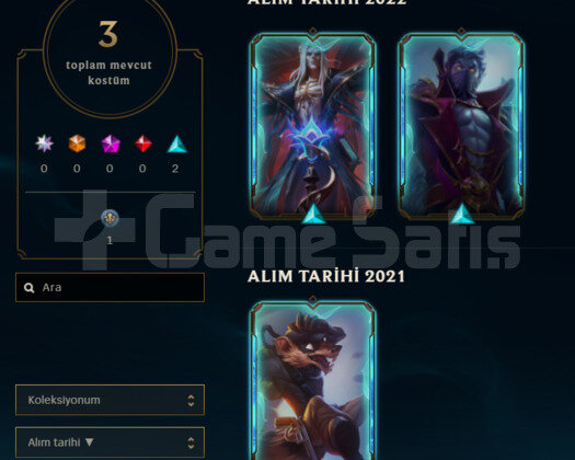 2021 KURULUM 55 LVL  37 ŞAMPİYON
