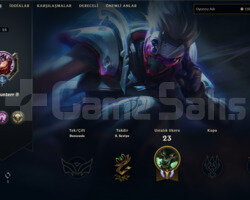 TR 25 LVL 38 ŞAMPİYON HANDMADE - SKINLI HESAP