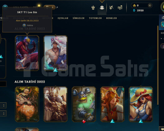 TR 46 LEVEL 8 SKİNLİ HANDMADE MAİLLİ FRESH HESAP!!
