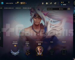 TR 46 LEVEL 8 SKİNLİ HANDMADE MAİLLİ FRESH HESAP!!