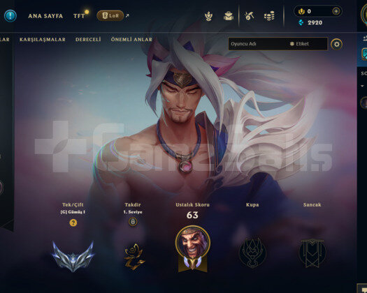 TR 46 LEVEL 8 SKİNLİ HANDMADE MAİLLİ FRESH HESAP!!