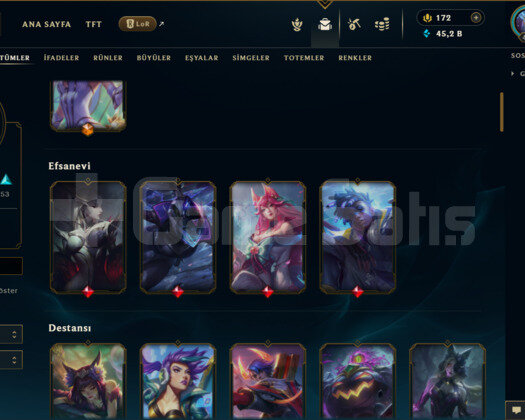 435 LEVEL / 92 SKİN / 100 HERO MAİL DEĞİŞEN