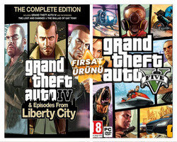 GTA 5 + GTA 4 + GARANTİ