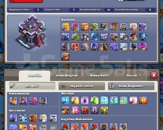 TH 15 EFSANE HESAP