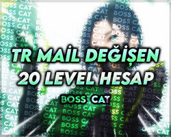 TR +20 LVL UNRANKED - MAİL DEĞİŞEN - FRESH!