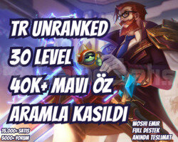 ARAMLA KASILDI! TR 40K+ MAVİ ÖZ VIP 30LVL UNRANKED
