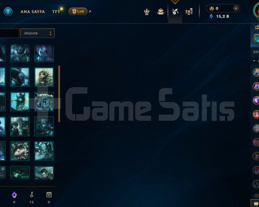 EUW 66 LEVEL HANDMADE 17 SKİNLİ MAİLLİ HESAP!!!