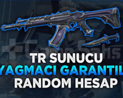 100 TR VIP YAĞMACI VANDAL GARANTİLİ RANDOM